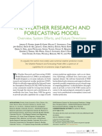The Weather Research and Forecasting Model: Overview, System Efforts, and Future Directions
