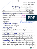 Ui Ux Design Notes by Dr. Muhammad Rashid