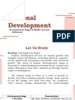 Personal Development - Lesson 3