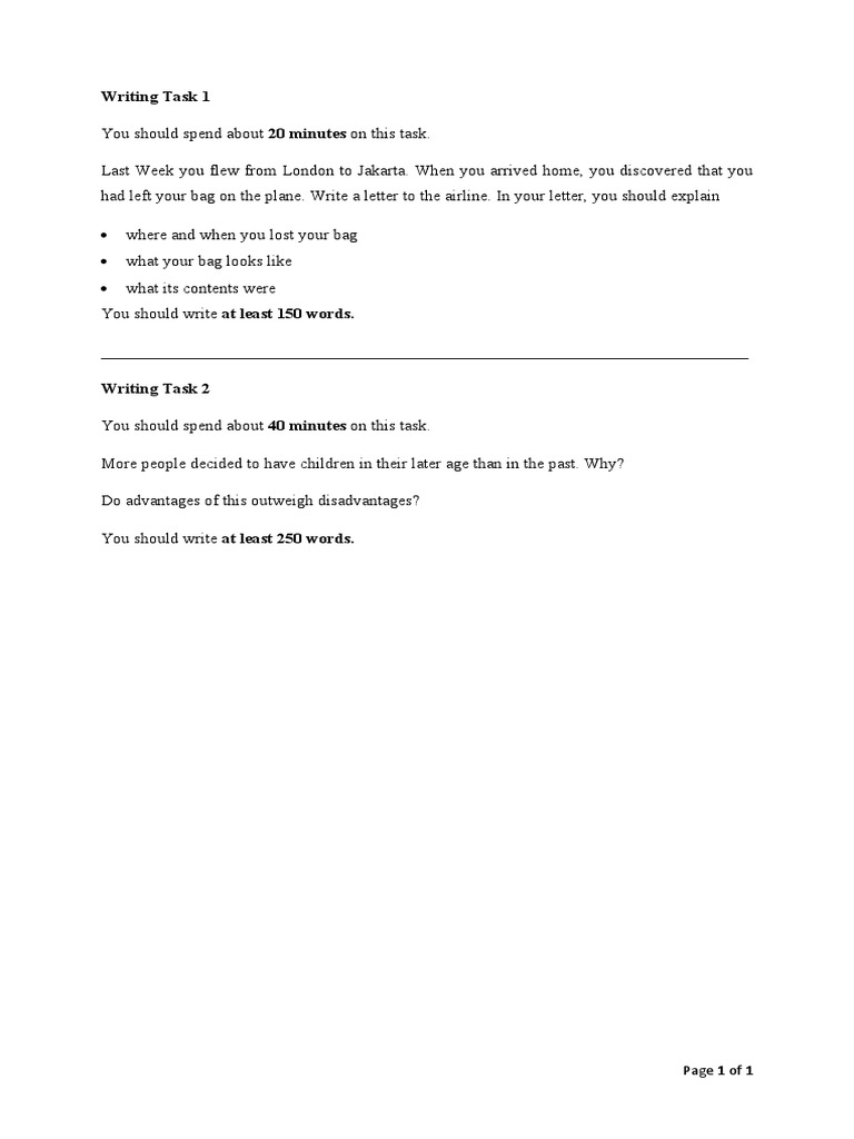 Writing Task 6 Pdf