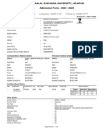 College Admission Form