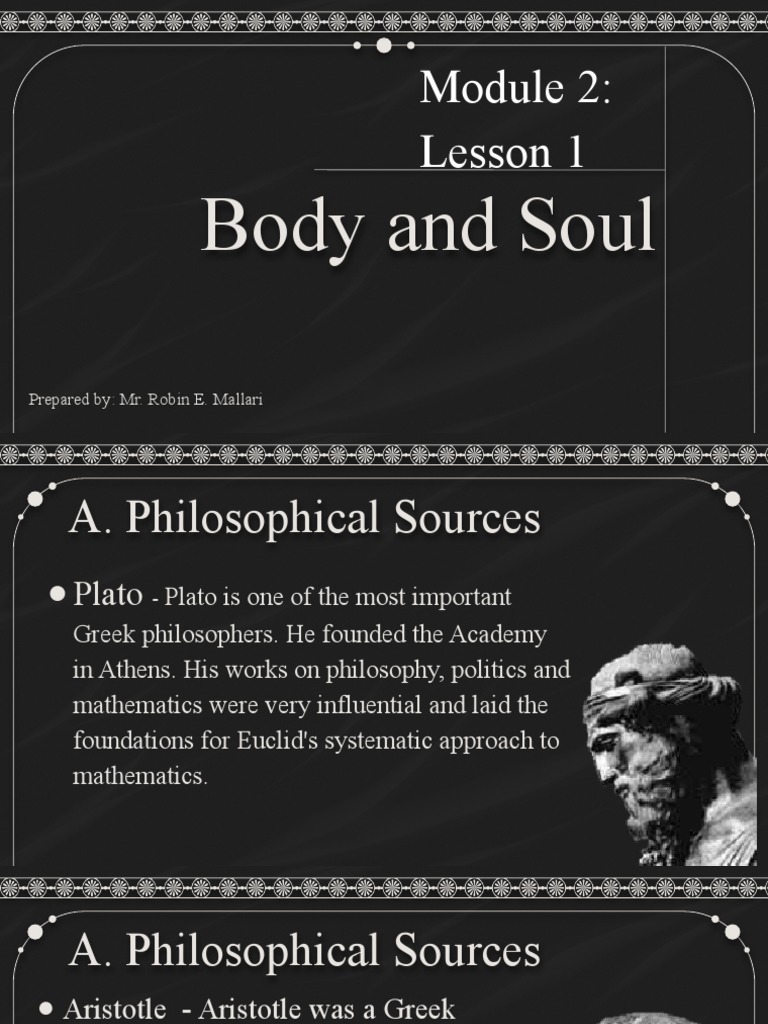 Body, Soul, and Spirit in Philosophy | PDF | Soul | Aristotle