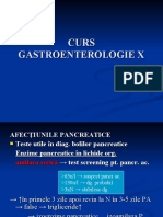 Curs Gastroenterologie X