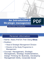 Chapter 0 - An Introduce of Strategic Manegement Course