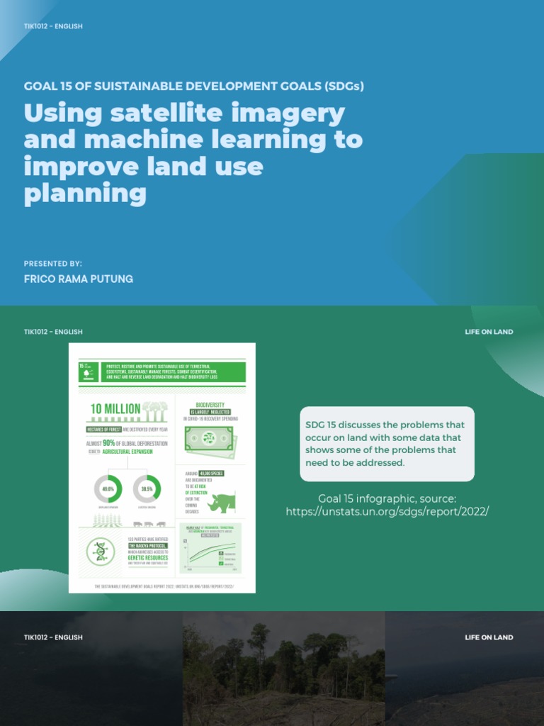 Satellite Imagery for Land Use Planning | PDF | Science & Mathematics ...