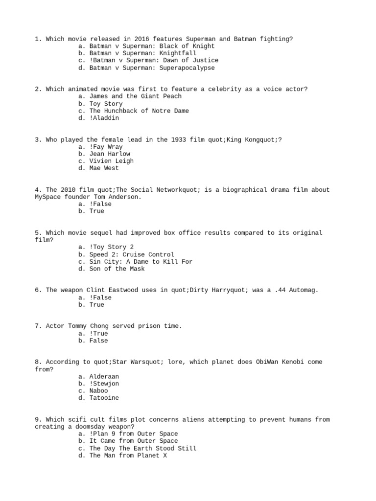 FILM142 Demo 4 | PDF