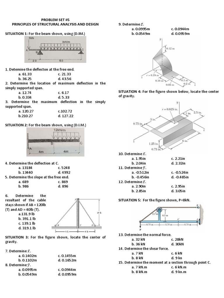Problem Set 5 PSAD | PDF