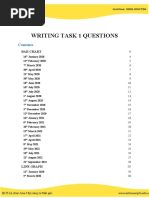 Writing Task 1 Question List