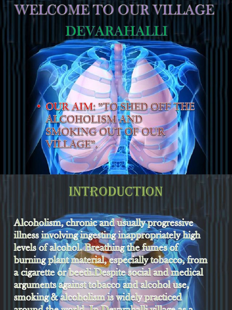 Devarahalli's Fight Against Alcoholism | PDF | Tobacco Smoking | Addiction