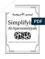 Ajroomiyyah Arabic With English Translation