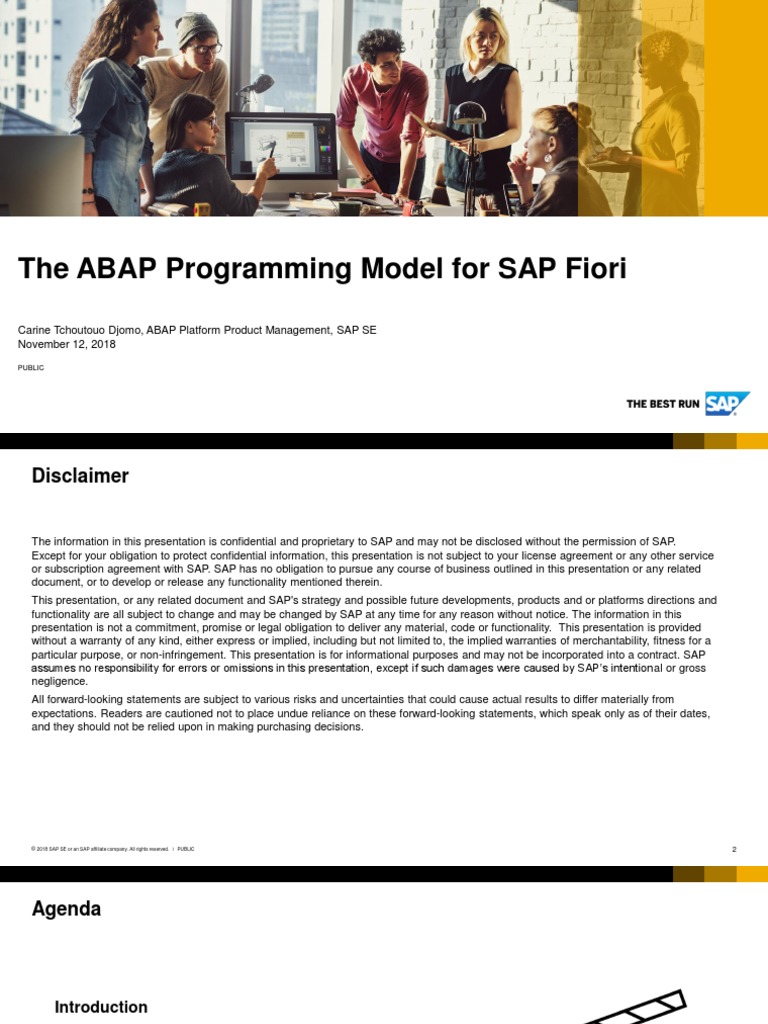 ABAP Cloud Development Roadmap | PDF | Cloud Computing | Web Application