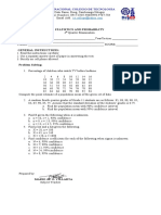 Stat 4th Quarter Exam