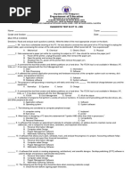 Diagnostic Test ICT 10