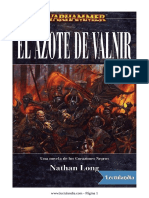 El Azote de Valnir - Nathan Long