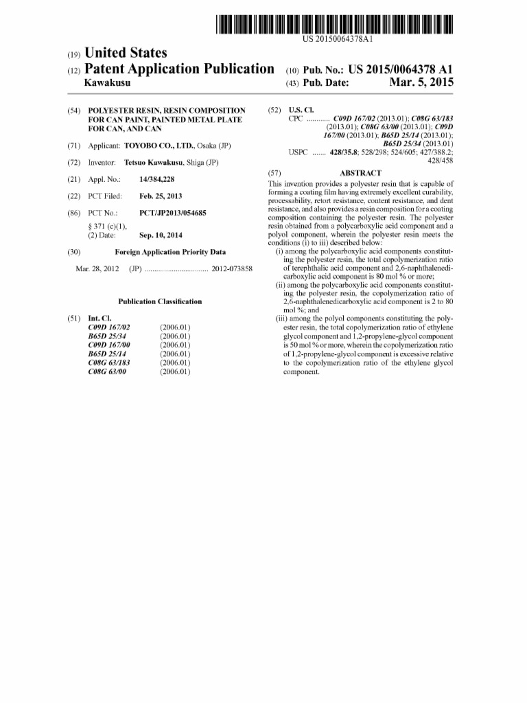 Polyester Resin, Resin Composition PDF Polyester Wax