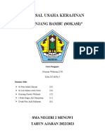 Proposal Usaha Kerajinan