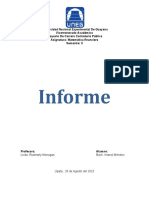 Informe - Matematica Financiera - IMANOL MENDEZ, 31248091