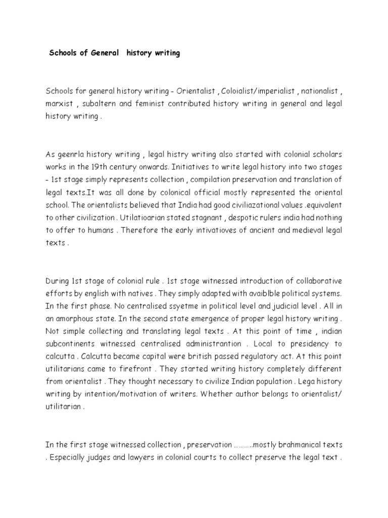 Legal History Notes 1 | PDF | History