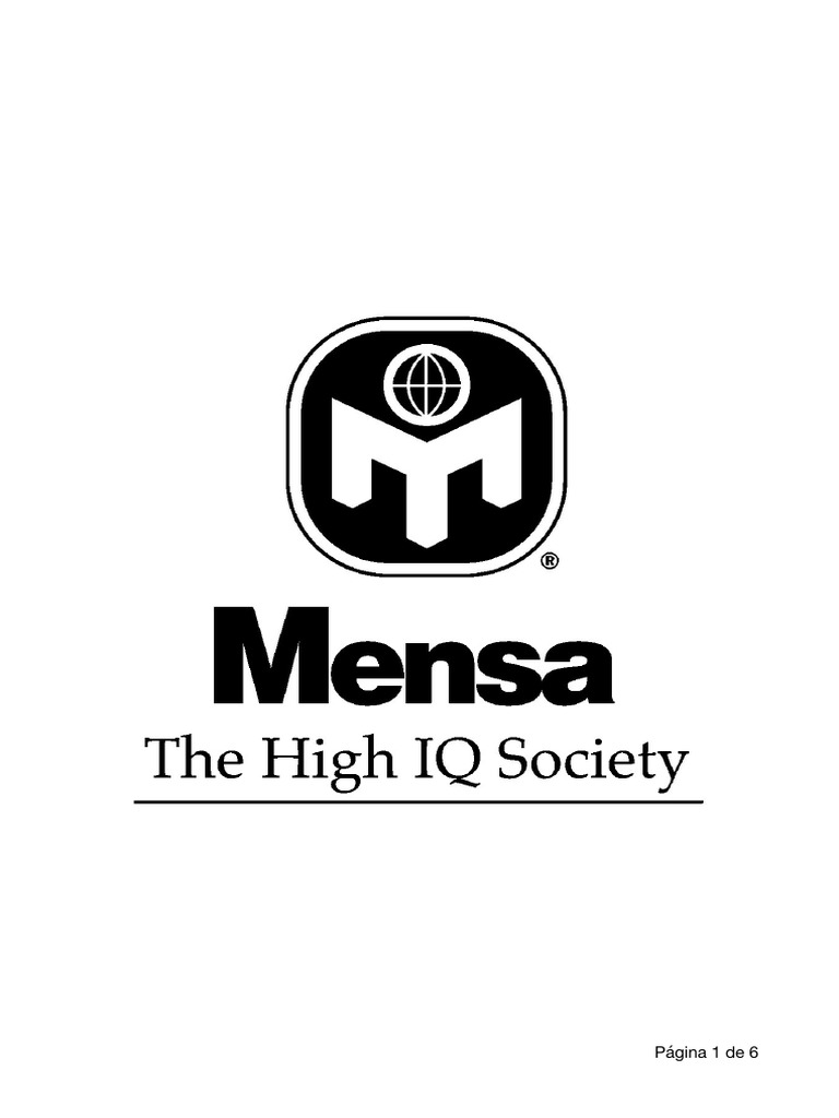Mensa Test 4 - Percentil | PDF | Pollo