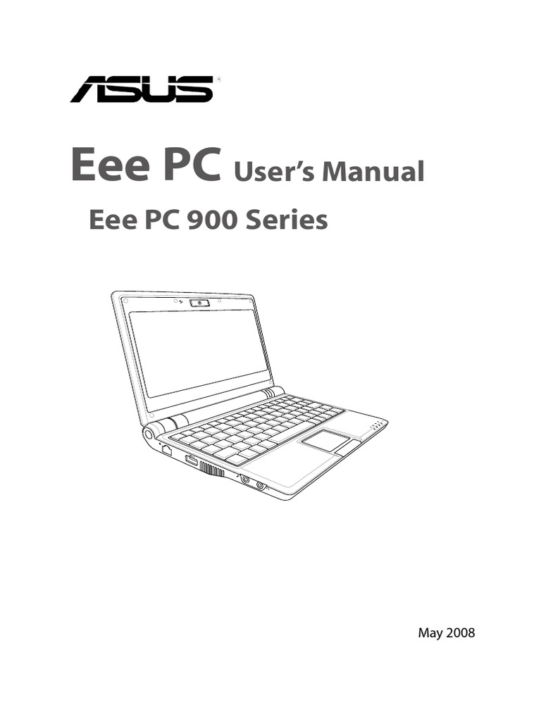 Asus Eee PC 900-UserManual | PDF | Usb | Ip Address