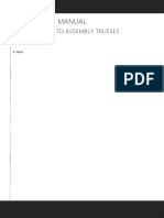 How To Assembly Trusses