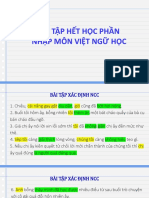 MNVNH SLIDES CÂU HỎI ÔN TẬP HP