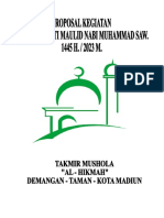 Proposal Maulid Nabi Muhammad SAW