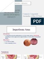 2 Common Congenital Anomalies of The GI Tract