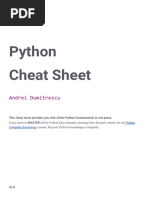 Python Cheatsheet