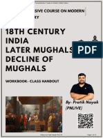 18th Century India - Later Mughals and Decline of Mughals - Theme 1.3 1687767216187