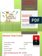 Pengantar Perkuliahan MSDM II Indra