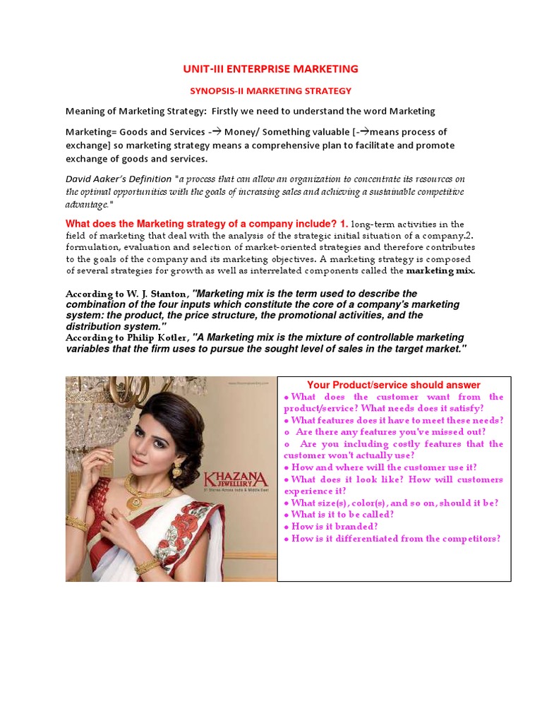 Unit Iii Synopsis-Ii | PDF | Intellectual Property | Pricing