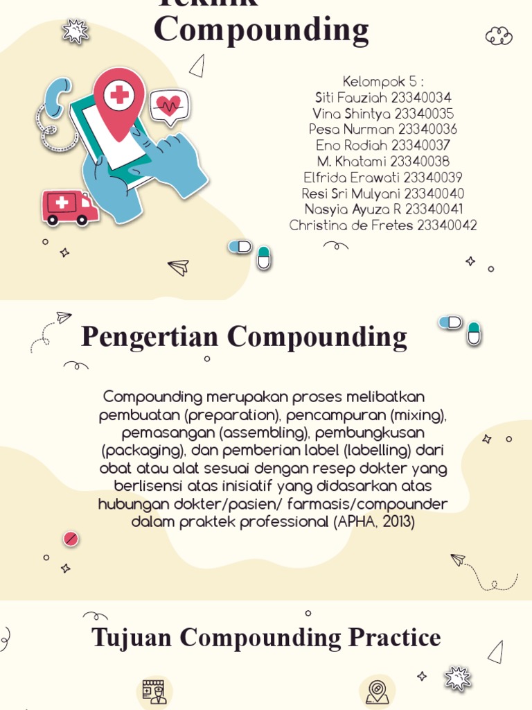 Teknik Compounding Obat dan Sediaan | PDF