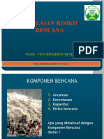 Pertemuan 4 Penilaian Risiko Bencana