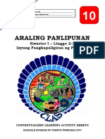 AP10 - q1 - CLAS-2-Isyung-Pangkapaligiran-ng-Pilipinas - RHEA ANN NAVILLA