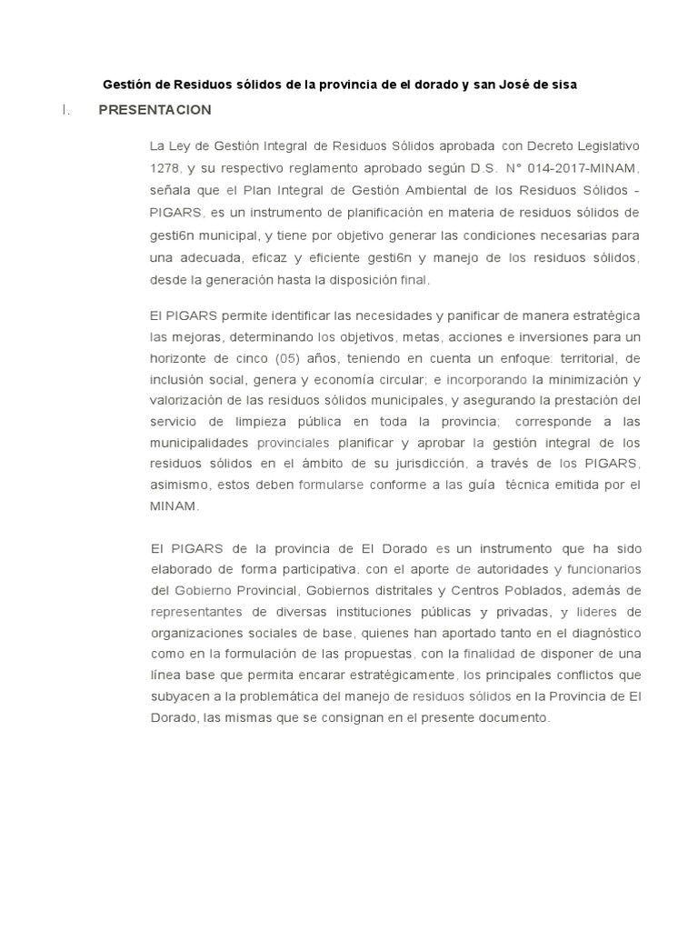 Problemas de basura en San José Sisa | PDF | Residuos | Reciclaje