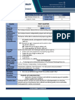 Weekly Learning Plan in Technology and Livelihood Education 7