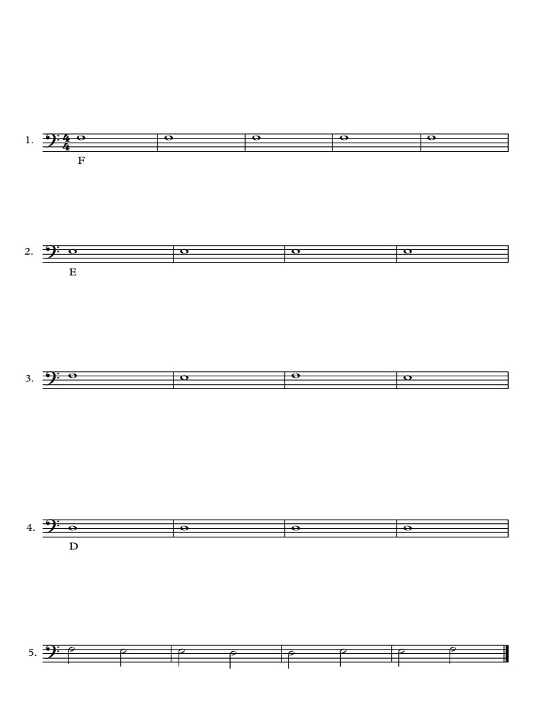 Bassoon Exercies PDF