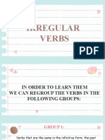 Irregular Verbs Grammar Drills 144358