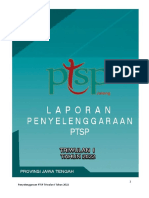 Laporan Penyelenggaraan PTSP - Web PT Savoria Kreasi Rasa