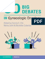 50 Big Debates in Gynecologic Oncology (2023) - Dennis S. Chi