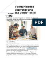 Unidad4 - 5 Oportunidades de Negocios Verdes en El Peru