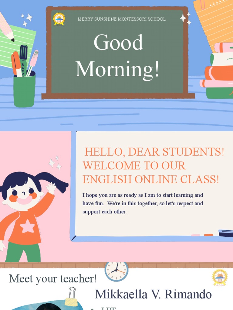 English Orientation Download Free Pdf Classroom Teachers
