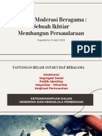 Praksis Moderasi Beragama