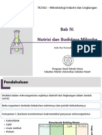 Nutrisi Dan Budidaya Mikroba