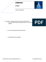 Step Up 2.4 Buffers Problems Worksheet