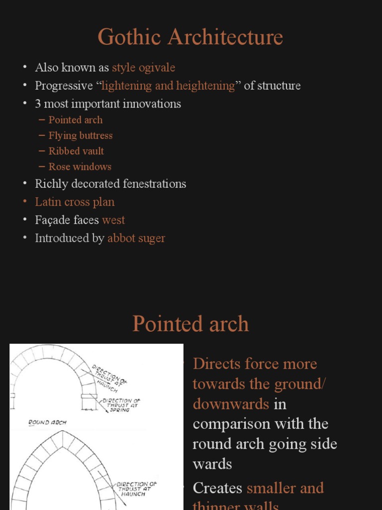Key Features of Gothic Architecture | PDF | Gothic Architecture | Vault ...