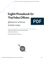 English Phrasebook For Thai Officers