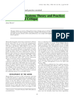 Bowen Family Systems Theory and Practice