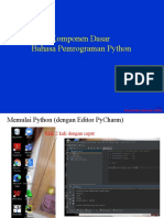 3 Dasar-Dasar Python